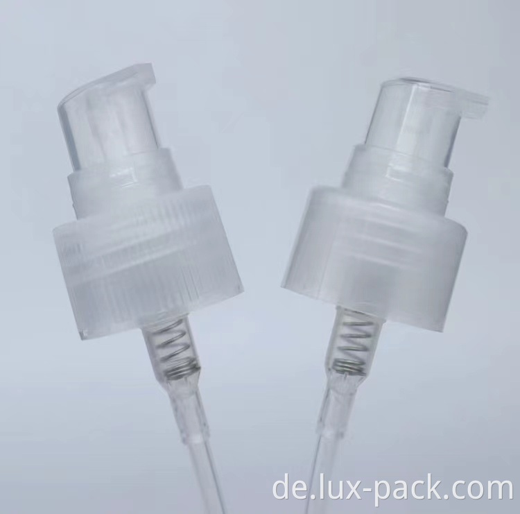 Großhandel maßgeschneiderte Kunststoff 20/400 Schaumstoffseifenspender Pumpe mit Kappe